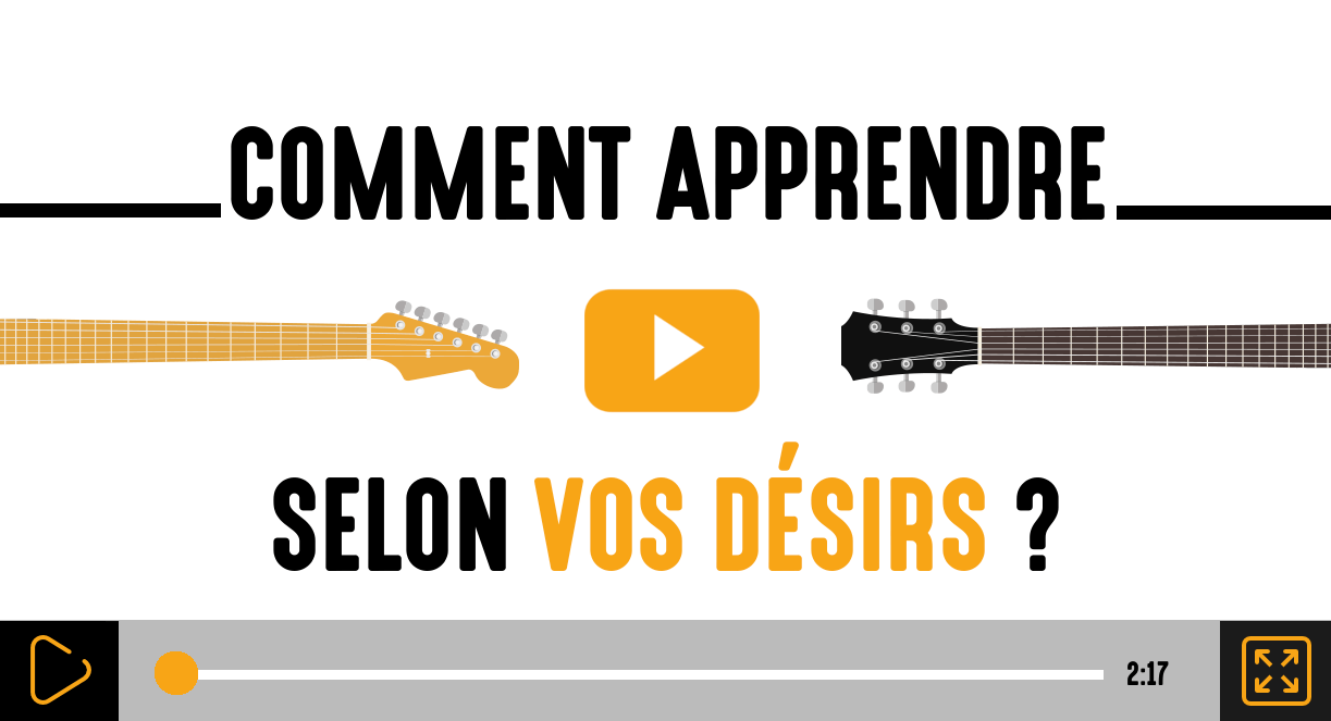 Cours de guitare vidéo HGuitare