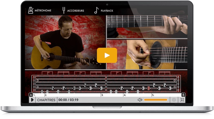 Cours de guitare en ligne, les astuces