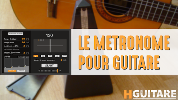 Métronome pour guitare