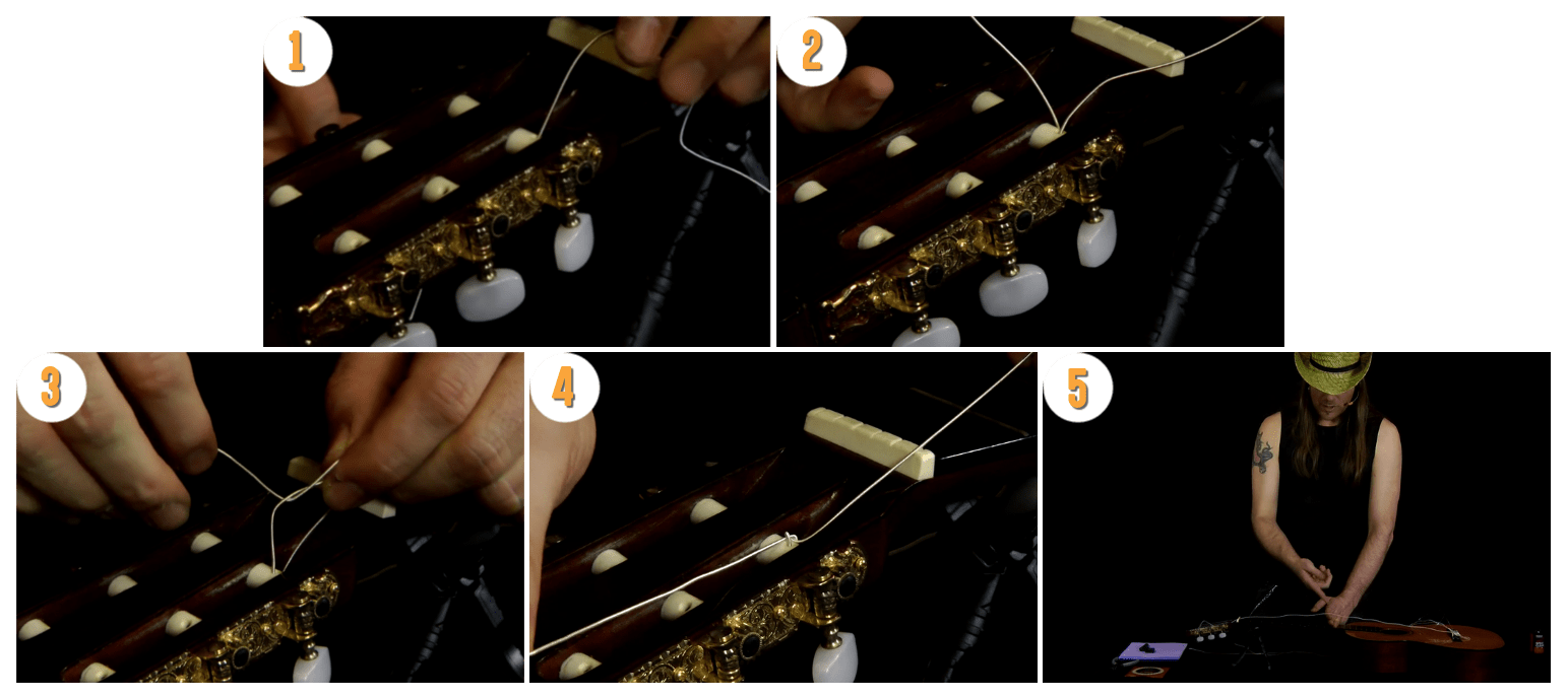 Voici comment installer vos nouvelles corde de guitare
