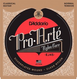 Les cordes D'Addario EJ45 pour guitare classique