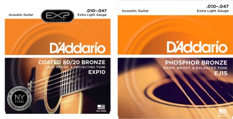 Jeu de cordes de guitare en bronze Phosphore de Premium - Guitare  acoustique