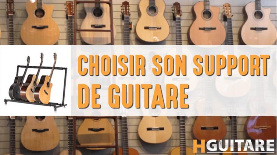 Les supports pour guitare