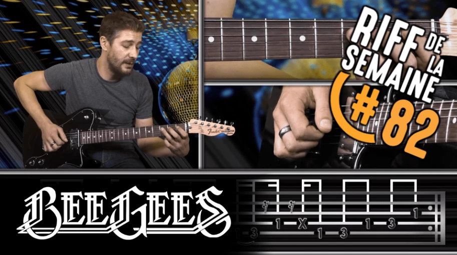 Nouveau riff : Stayin' Alive - Bee Gees