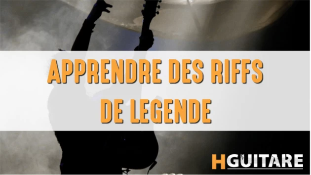 Apprendre des riffs de guitare