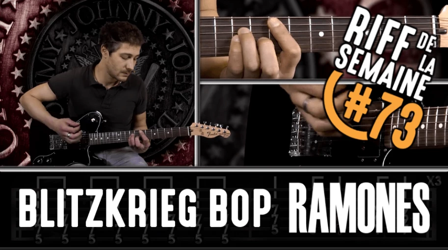 Nouveau Riff : Blitzkrieg Bop - Ramones