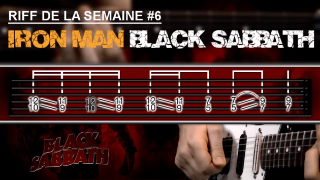 Nouveau Riff : Iron Man - Black Sabbath