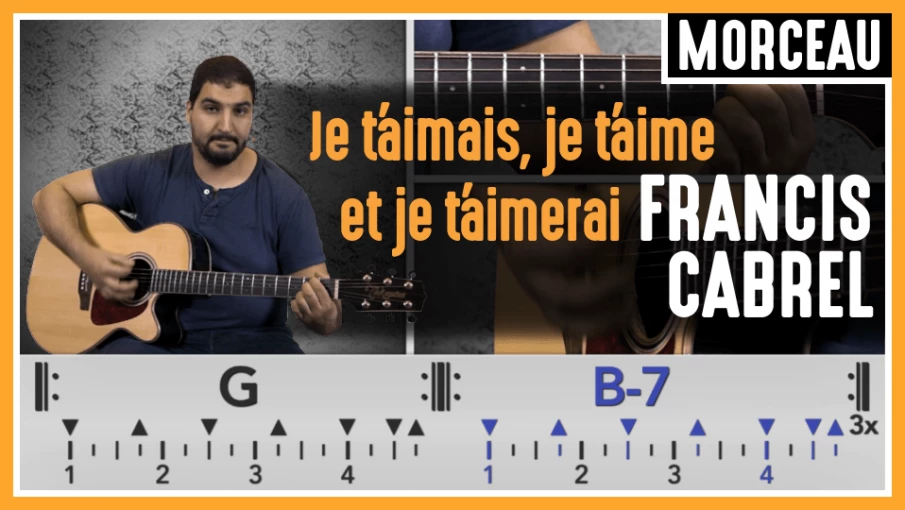 Nouveau morceau : Je t'aimais, je t'aime et je t'aimerai - Francis Cabrel