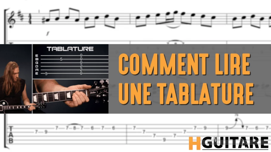 Comment lire une tablature de guitare ?