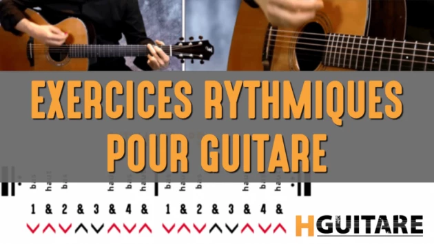 Exercices rythmiques pour guitare