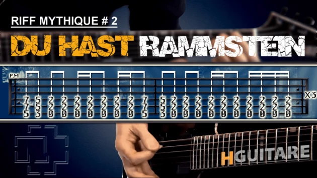Nouveau Riff : Du Hast - Rammstein