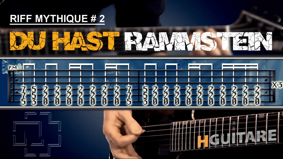 Nouveau Riff : Du Hast - Rammstein