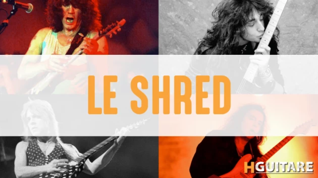 Le Shred en guitare