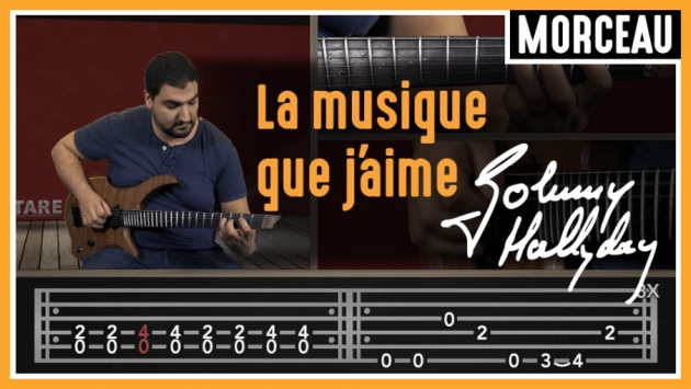 Nouveau morceau : La musique que j'aime - Johnny Hallyday