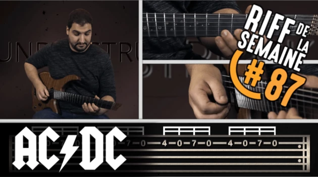 Nouveau riff : Thunderstruck - AC/DC