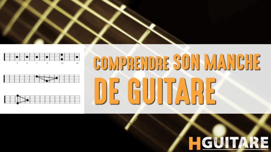 Comprendre les notes du manche de guitare : la règle des 5 cases