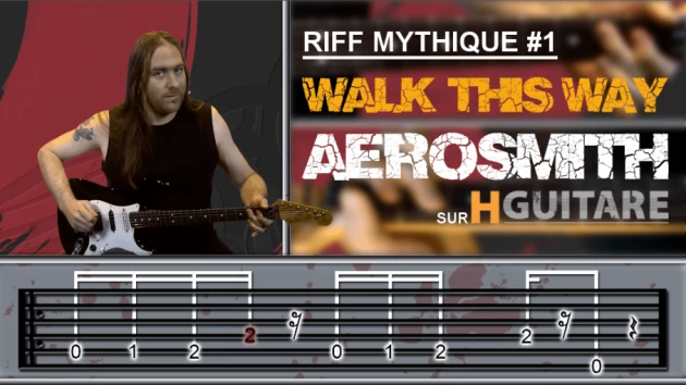 Nouveau Riff : Aerosmith - Walk This Way