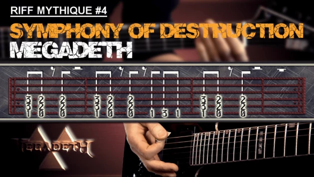 Nouveau Riff : Symphony Of Destruction - Megadeth