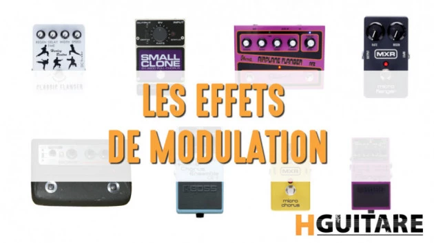 Les effets de modulation à la guitare