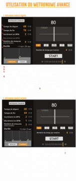 Comment bien utiliser le métronome avancé ?