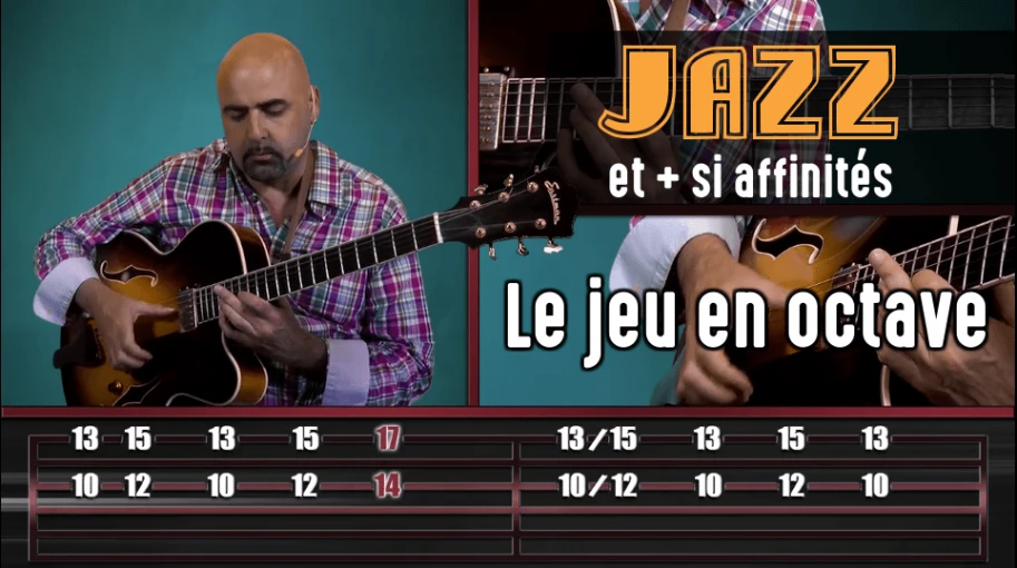 Nouveau cours Jazz - Le jeu en octave