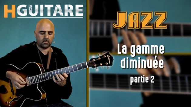 Nouveau cours jazz : La gamme diminuée, partie 2.