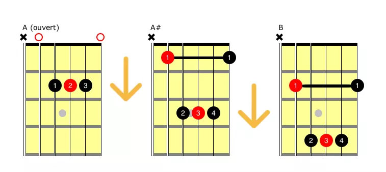 Apprendre à jouer les accords barrés à la guitare - HGuitare