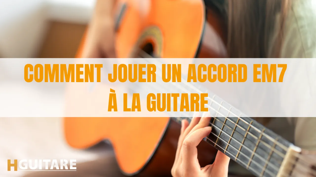 Comment jouer un accord Em7 à la guitare