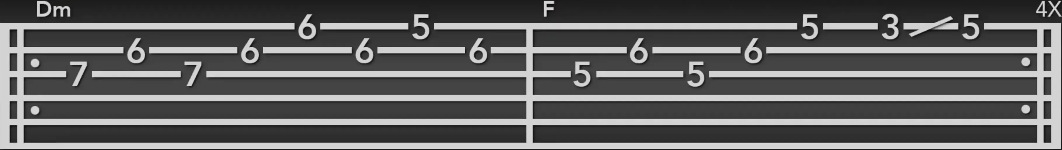 tablature de guitare de la chanson dernière danse de kyo