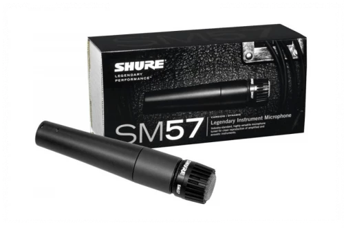 L'enregistrement avec le micro pour guitare SM 57