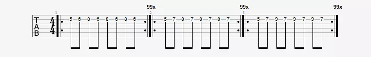 Un exercice de guitare utile pour progresser en vélocité