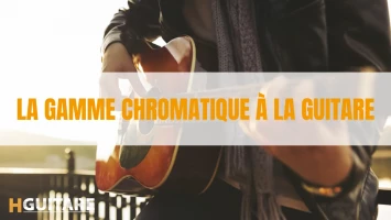 La gamme chromatique à la guitare