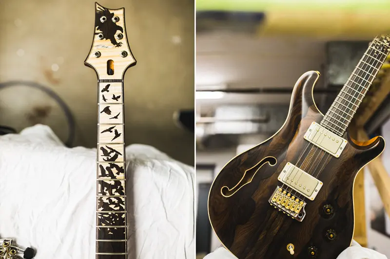 la guitare blues prs private stock