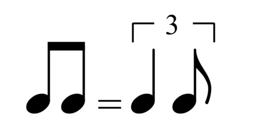 Notation du rythme ternaire