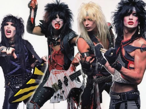 Un groupe type de Glam Rock