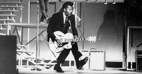 Chuck Berry, un des meilleur guitariste du mon