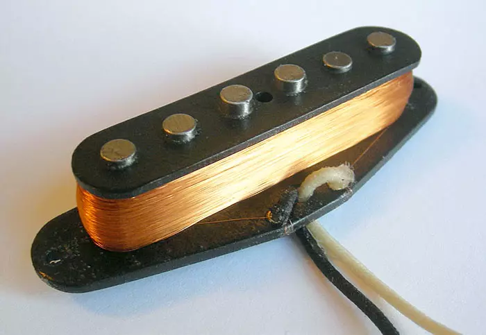 Un micro guitare vu de près