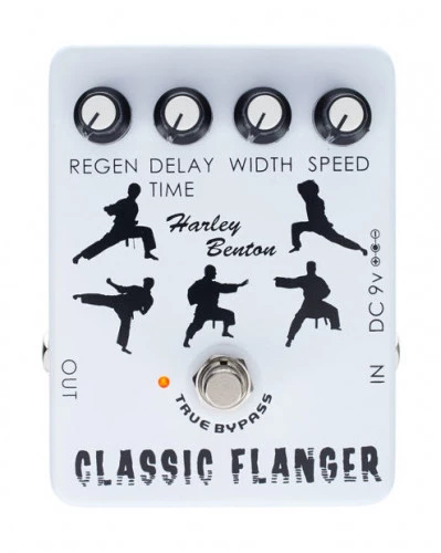 La pédale d'effet flanger harley benton Classic Flanger