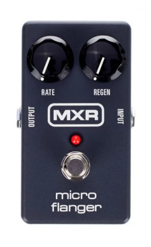 La mythique pédale Micro flanger de chez MXR