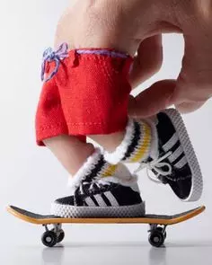 faire skateboard avec ses doigts