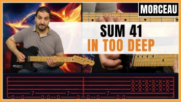 Tuto guitare : Sum 41 - In Too Deep