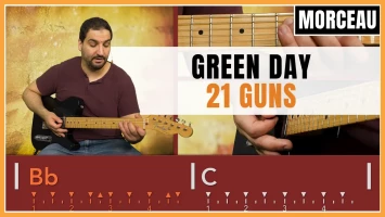 Tuto guitare : Green Day - 21 Guns