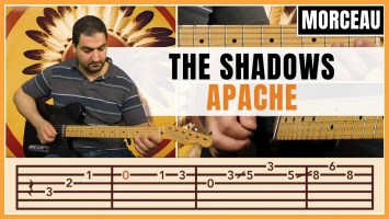 Tuto guitare : The Shadows - Apache