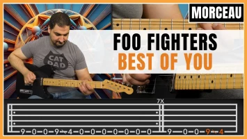 Tuto guitare : Foo Fighters - Best of You