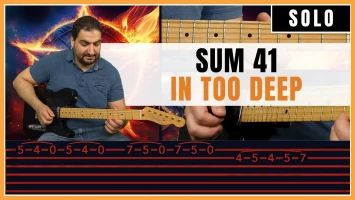 Nouveau SOLO : Sum 41 - In Too Deep