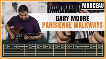 Tuto guitare : Gary Moore - Parisienne Walkways