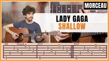 Tuto guitare : Lady Gaga - Shallow