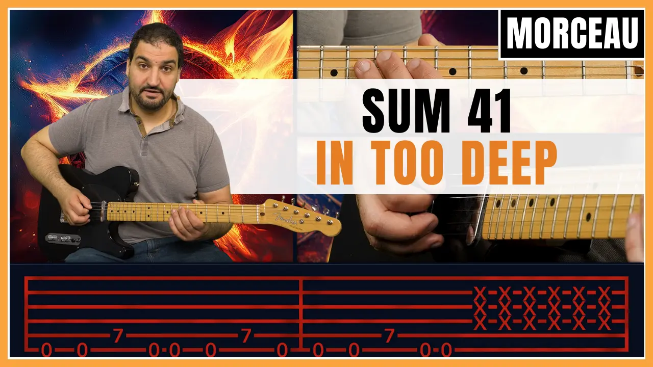 Tuto guitare : Sum 41 - In Too Deep