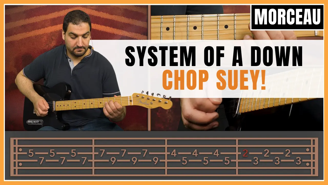 Tuto guitare : System of a Down - Chop Suey!