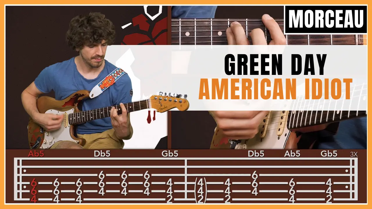 Tuto guitare : Green Day - American Idiot